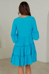 Lavern Light Blue Mini Dress