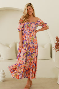 Mira Off-Shoulder Maxi Dress