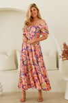 Mira Off-Shoulder Maxi Dress