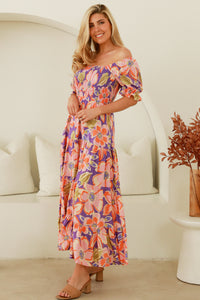 Mira Off-Shoulder Maxi Dress