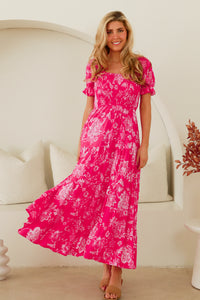 Winifred Off shoulder Maxi Dress