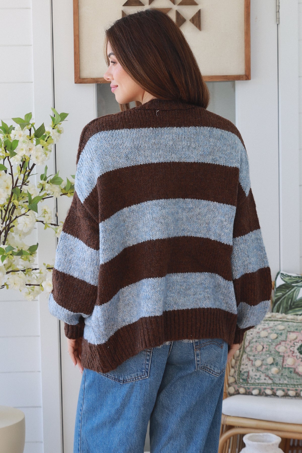 CA0409 COFFEE/BLUE