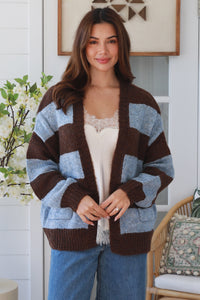 CA0409 COFFEE/BLUE