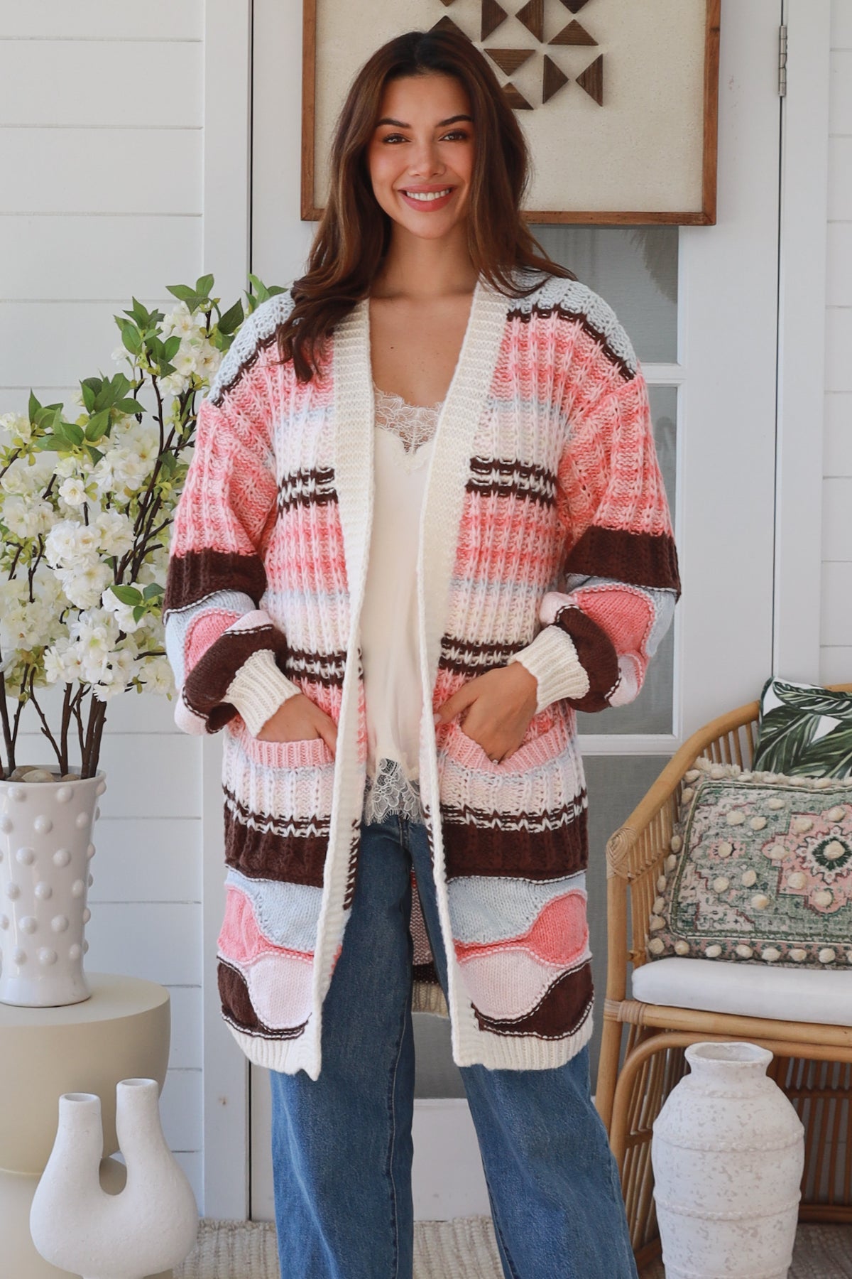 CA0429 COFFEE/PINK
