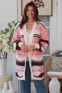 CA0429 COFFEE/PINK