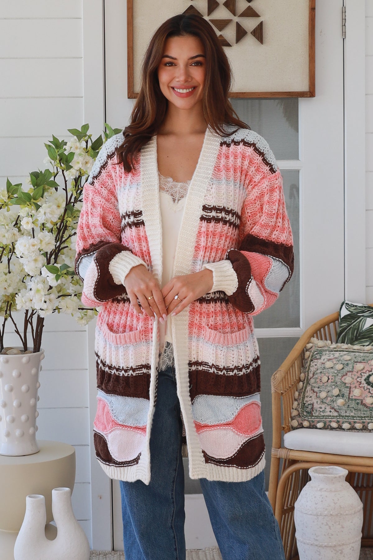 CA0429 COFFEE/PINK