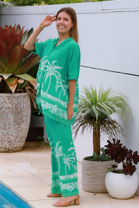 Rebecca Turquoise Shirt