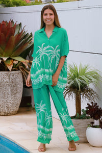 Rebecca Turquoise Shirt