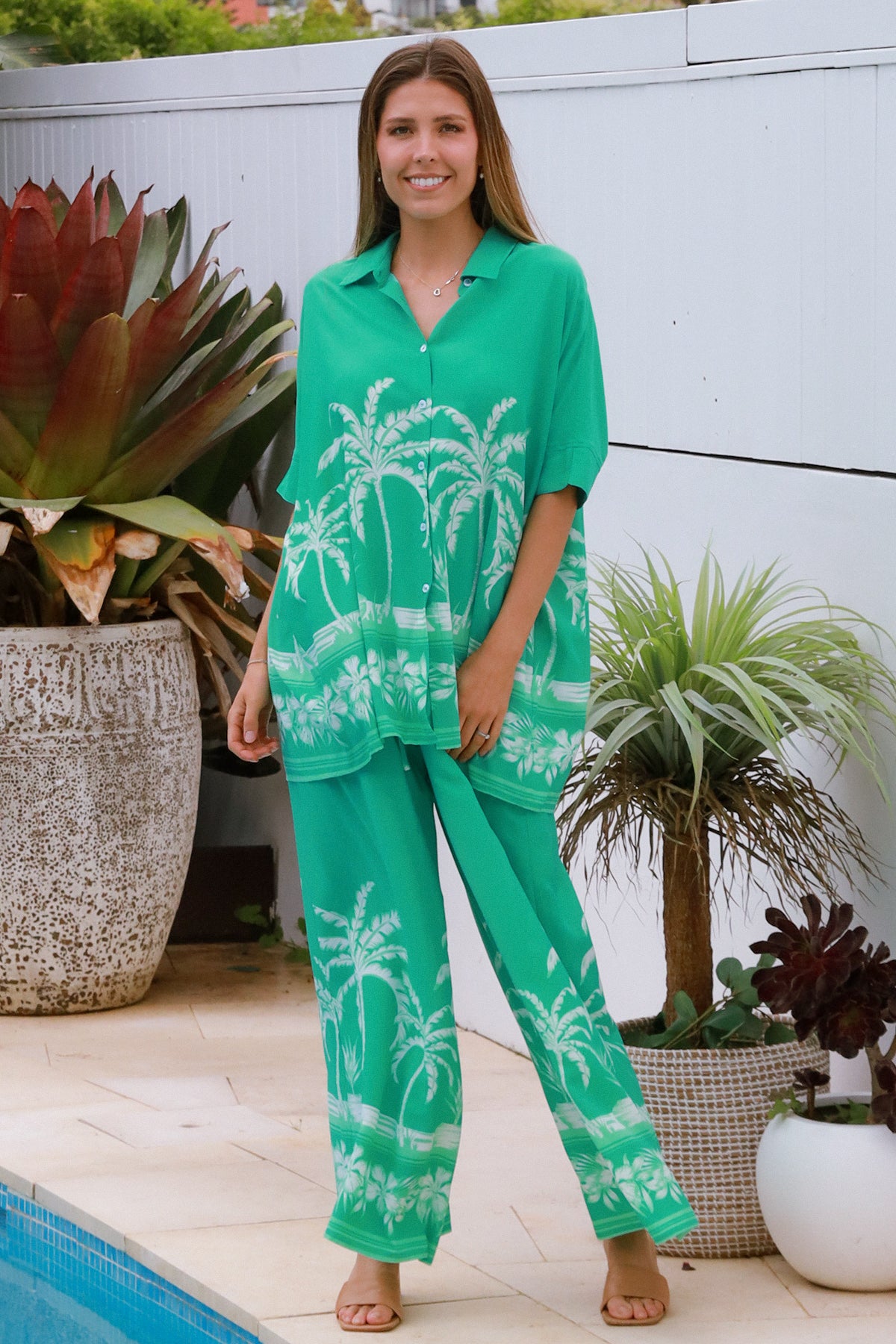 Rebecca Turquoise Shirt