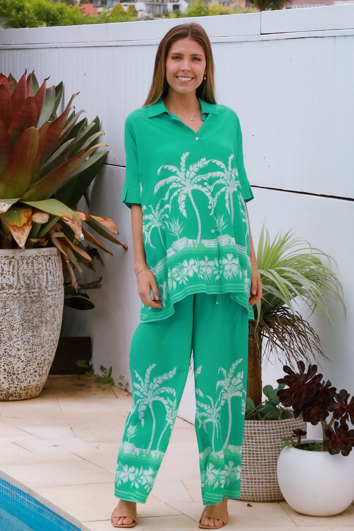 Rebecca Turquoise Shirt