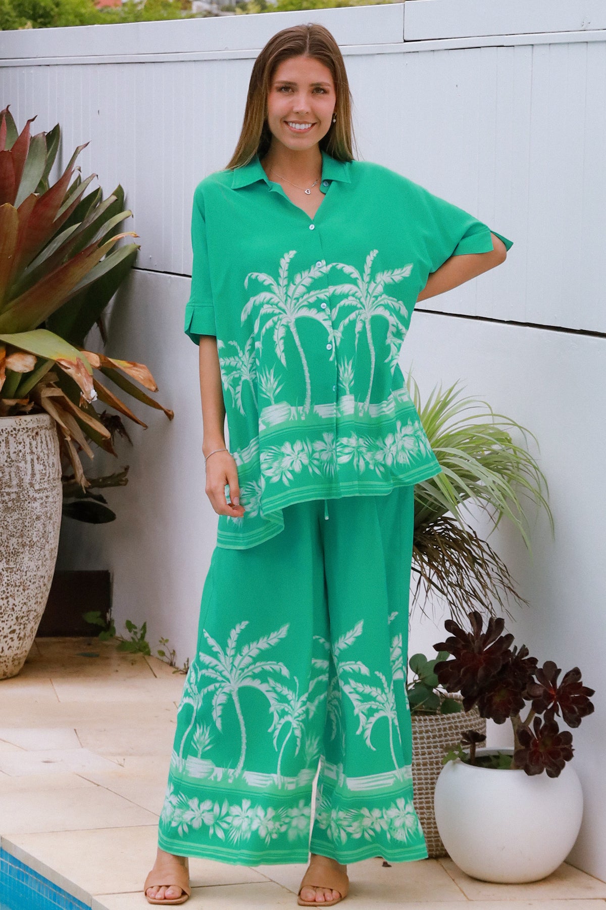 Rebecca Turquoise Shirt