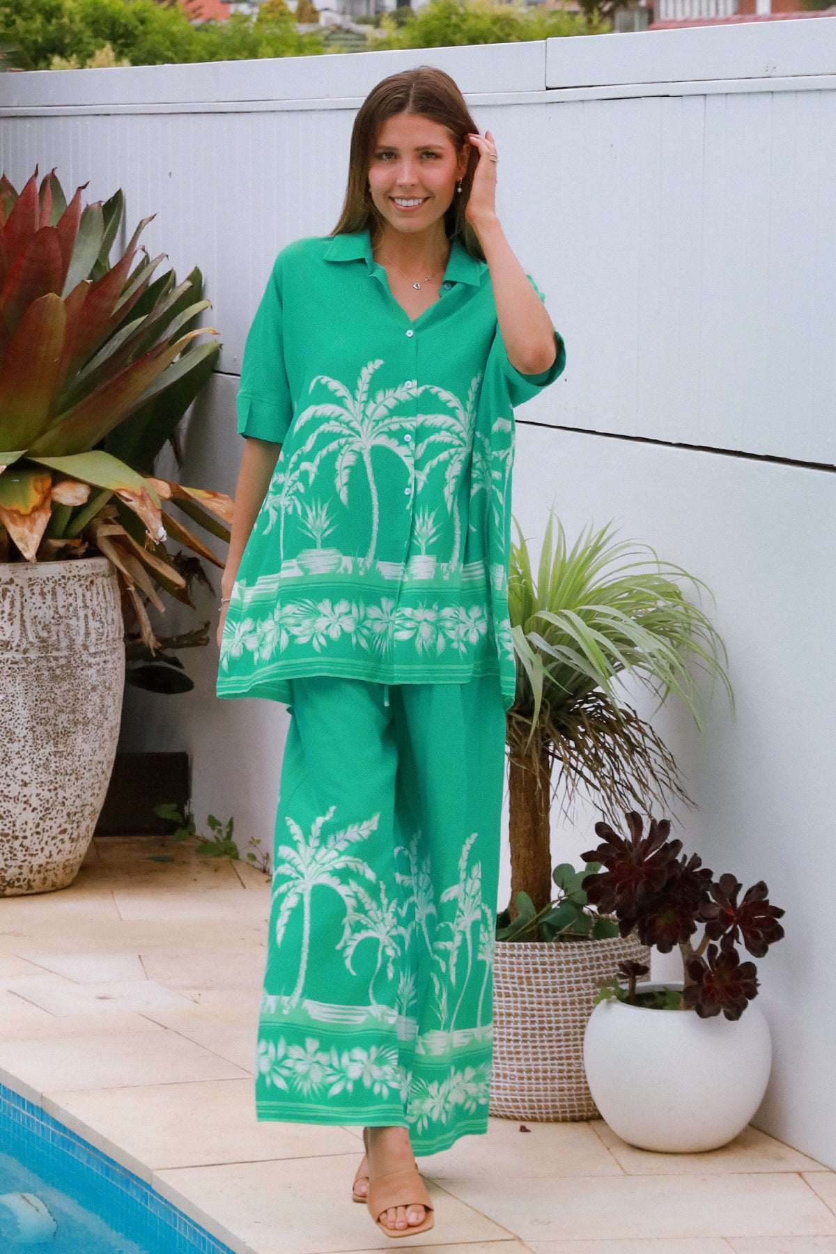 Rebecca Turquoise Shirt