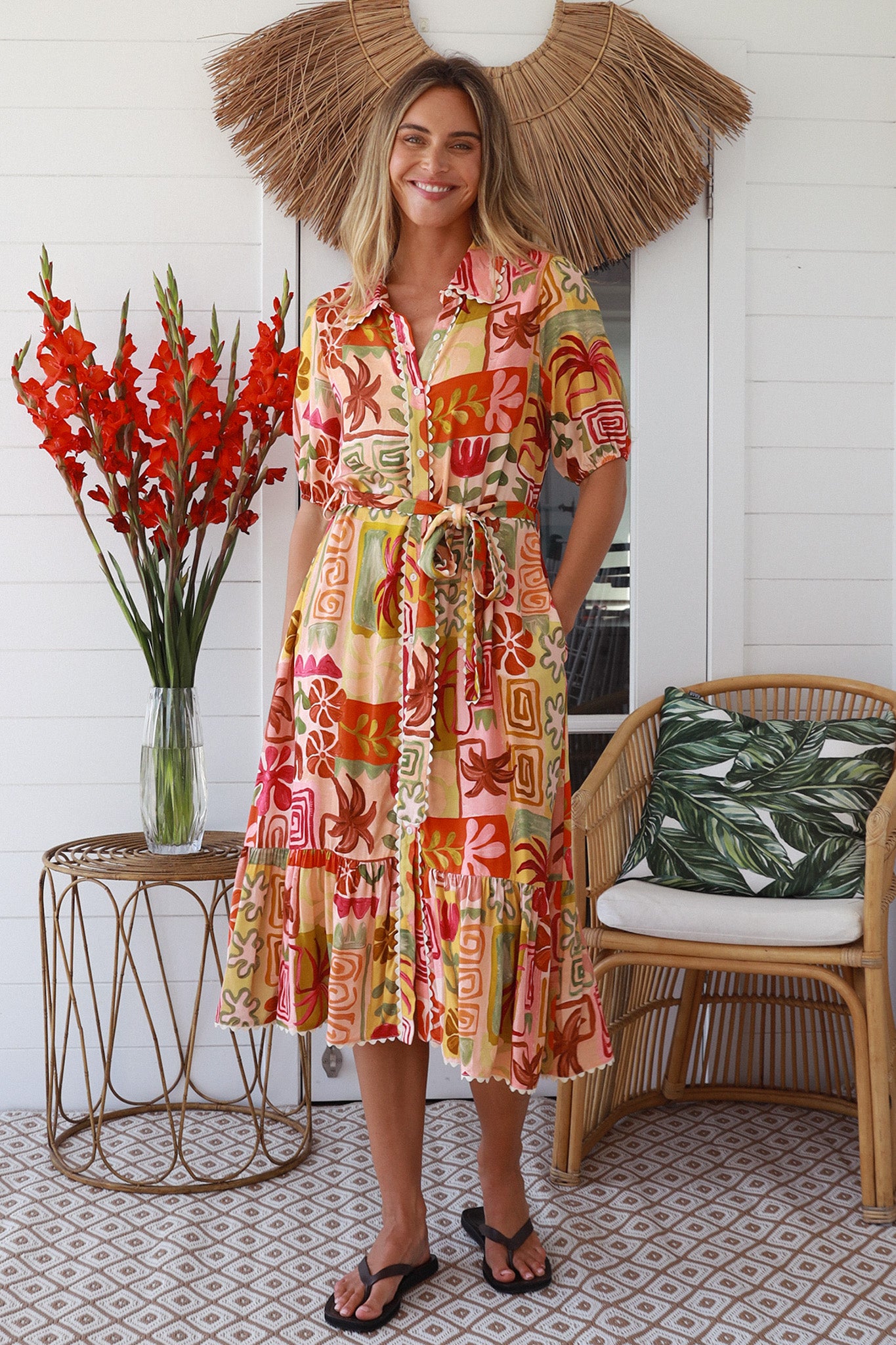 Natalie Midi dress