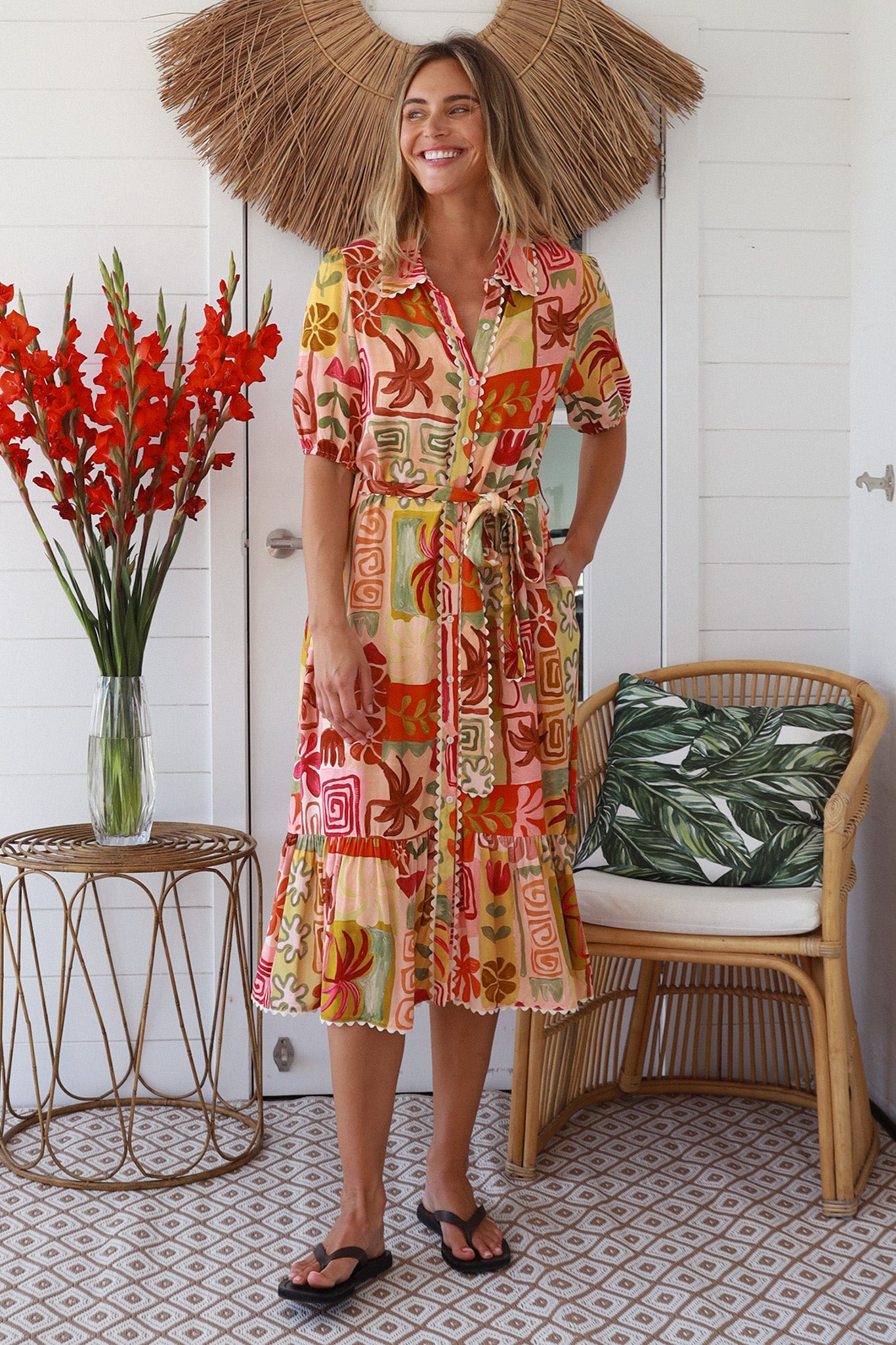 Natalie Midi dress
