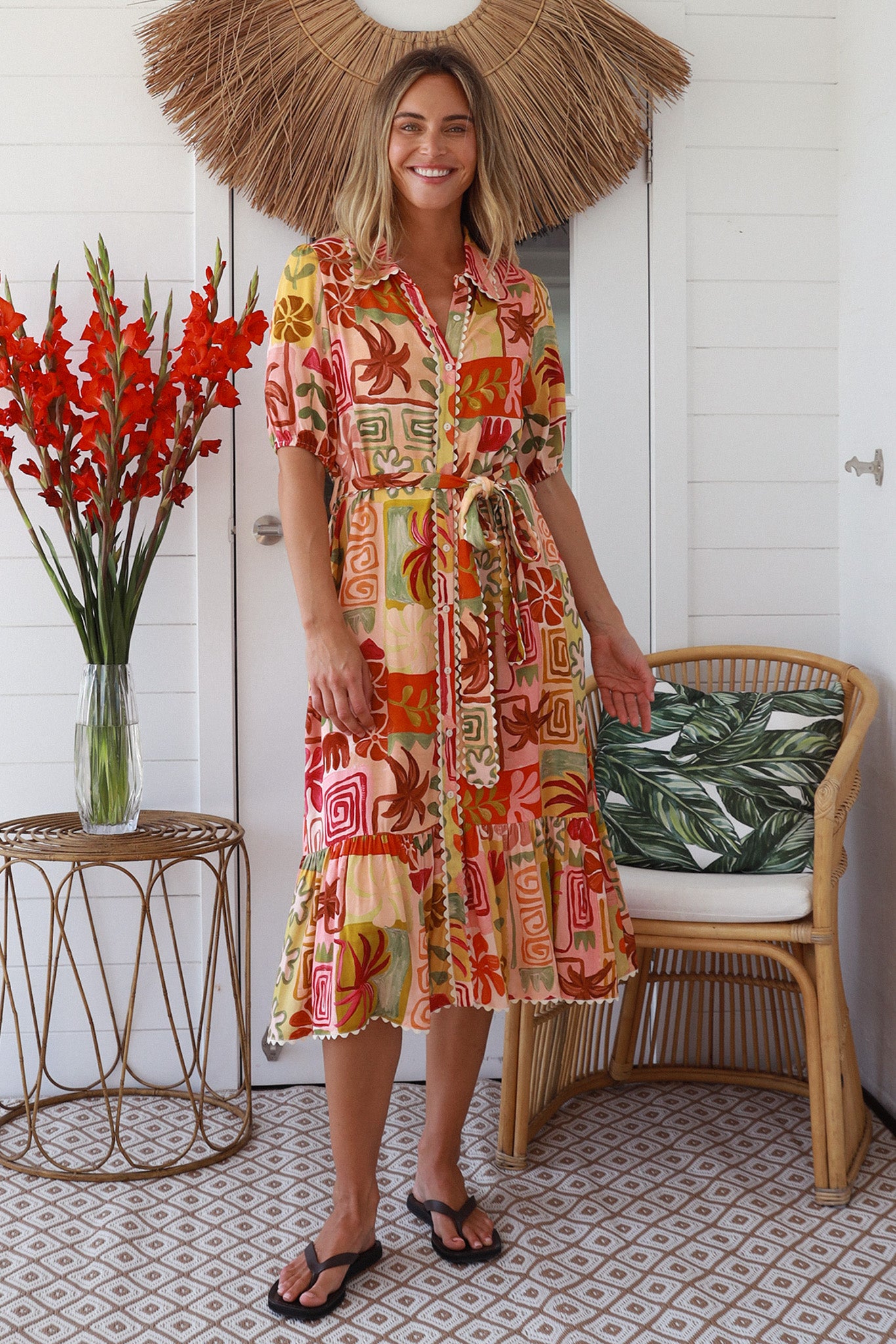 Natalie Midi dress