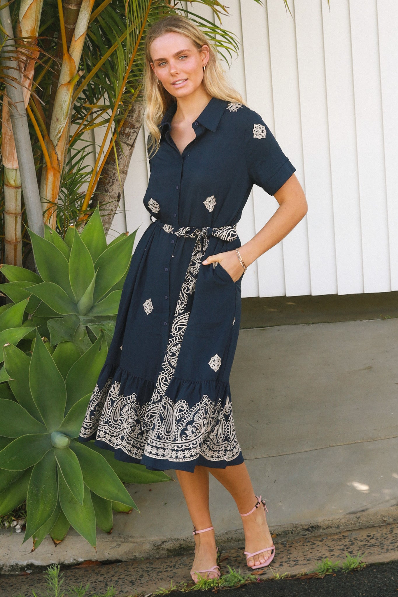 Brooklyn-12 Midi Dress