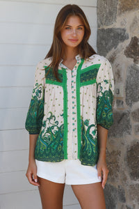 Sophia Green Top