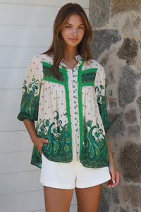 Sophia Green Top