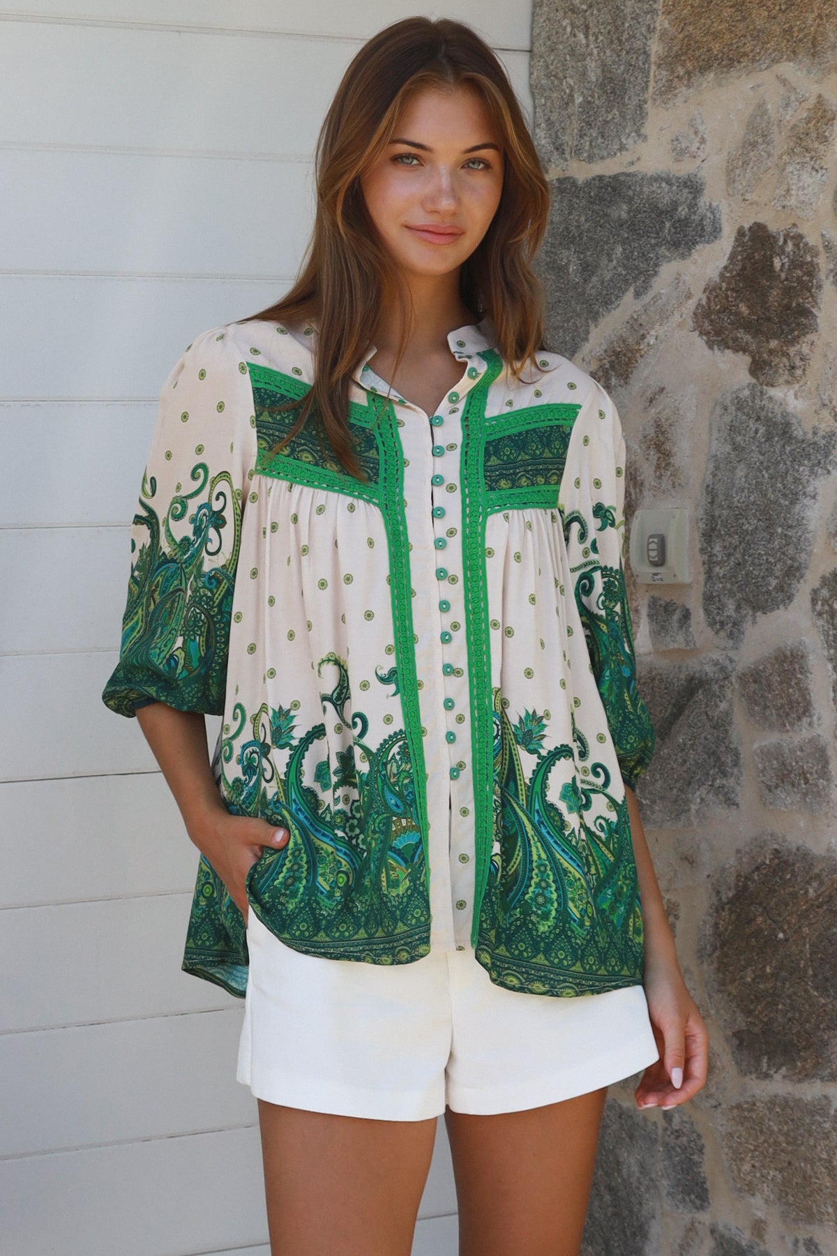 Sophia Green Top