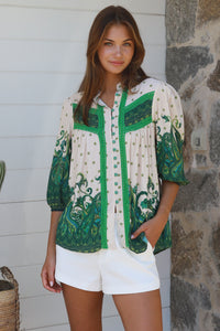 Sophia Green Top