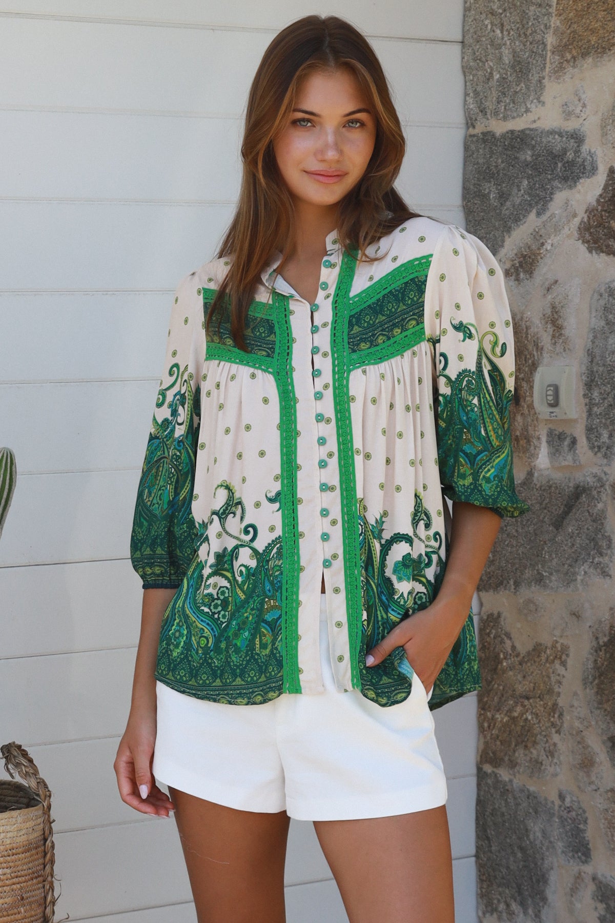 Sophia Green Top