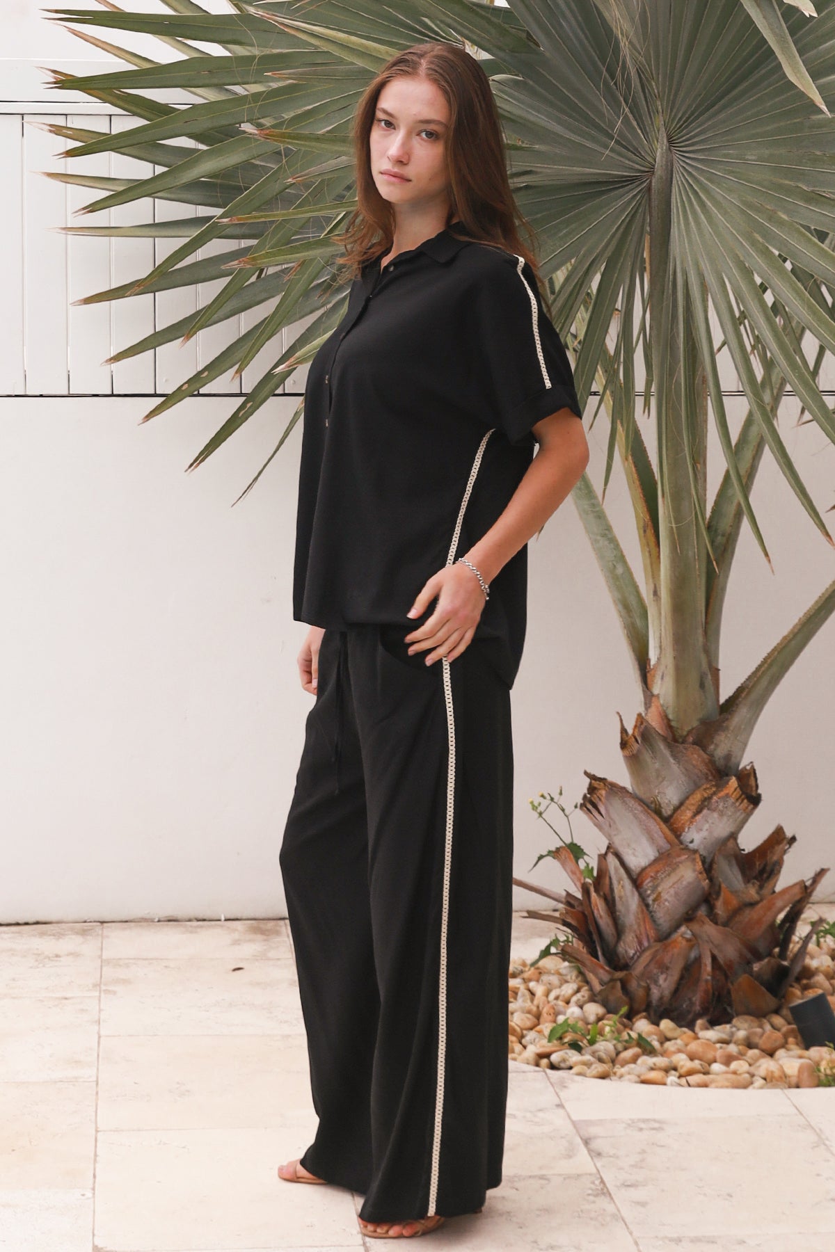 CP0166CH Linen Blend Set