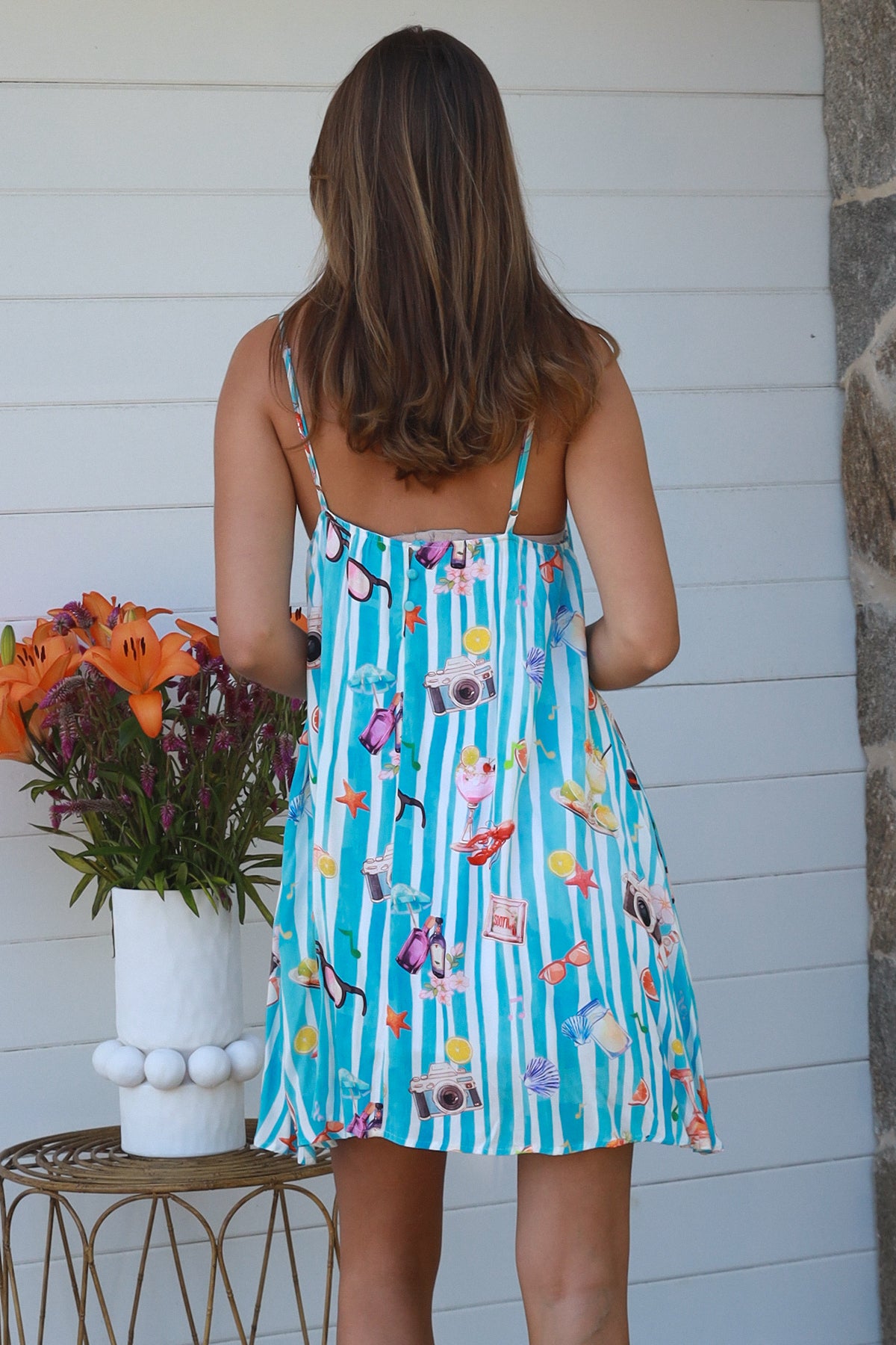 Edith Slip Mini Dress