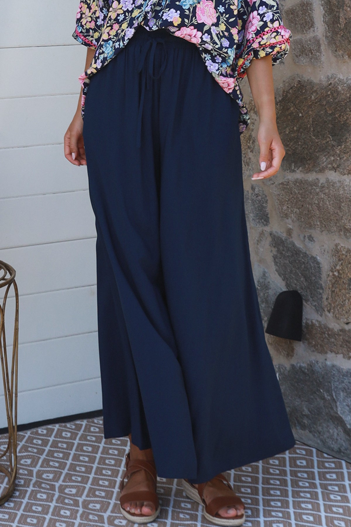 Esme Navy Pants