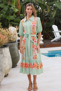 Floral 5 Midi Dress