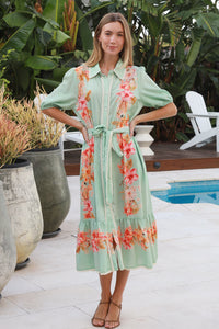 Floral 5 Midi Dress