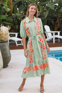Floral 5 Midi Dress