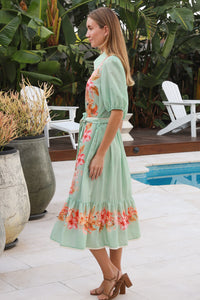 Floral 5 Midi Dress