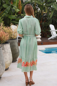 Floral 5 Midi Dress
