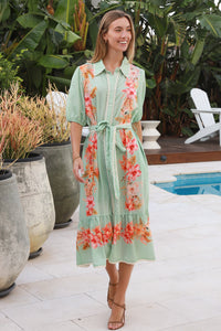 Floral 5 Midi Dress