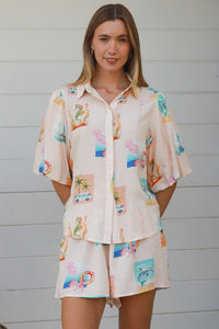 Ellie Cream Top