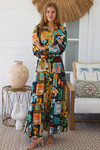 Hattie Black Maxi Dress