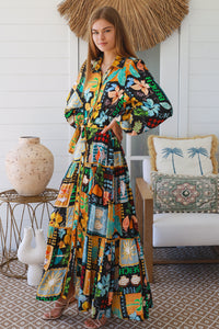 Hattie Black Maxi Dress