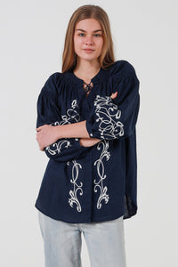 JL0004 Embroidered Top