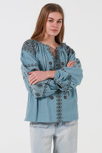 JL0006 Embroidered Top