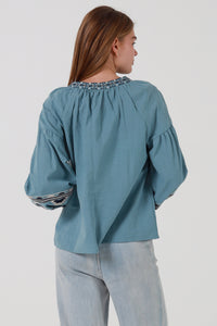 JL0008 Embroidered Top