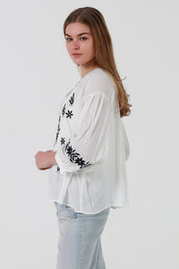 JL0009 Embroidered Top