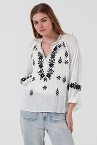 JL0009 Embroidered Top