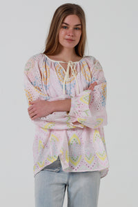 JL0017 Embroidered Top