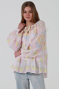 JL0017 Embroidered Top