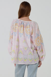 JL0017 Embroidered Top