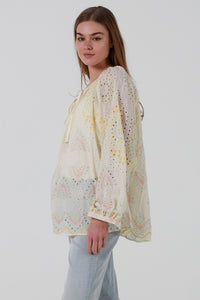 JL0018 Embroidered Top