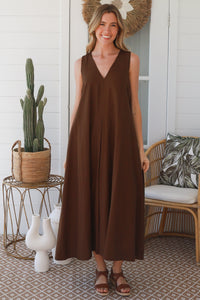 JL0019 Linen Blend Dress