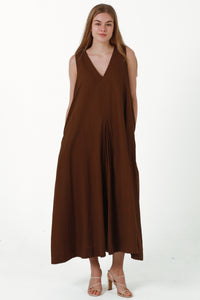 JL0019 Linen Blend Dress