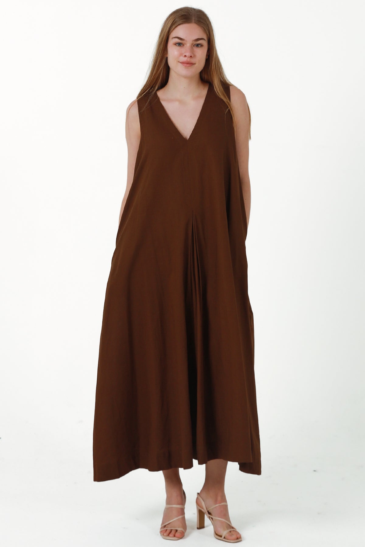 JL0019 Linen Blend Dress