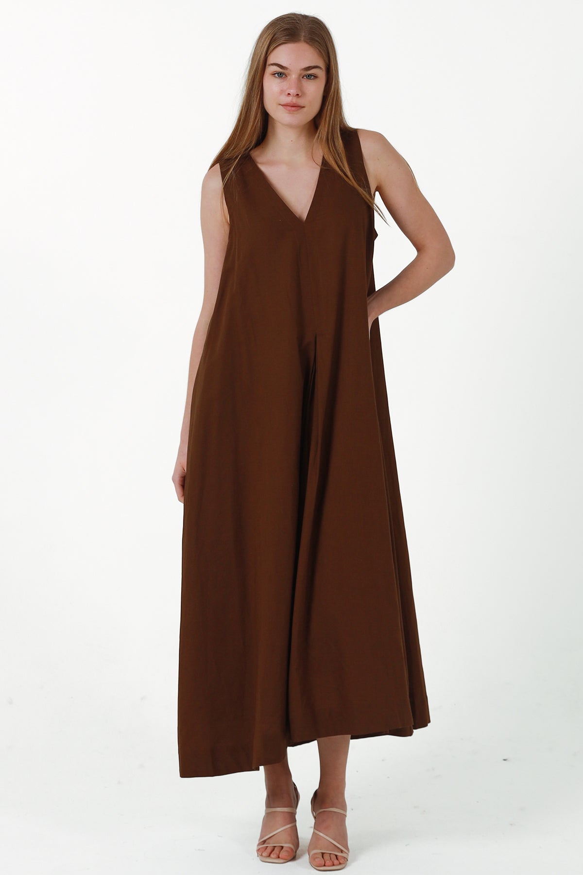 JL0019 Linen Blend Dress